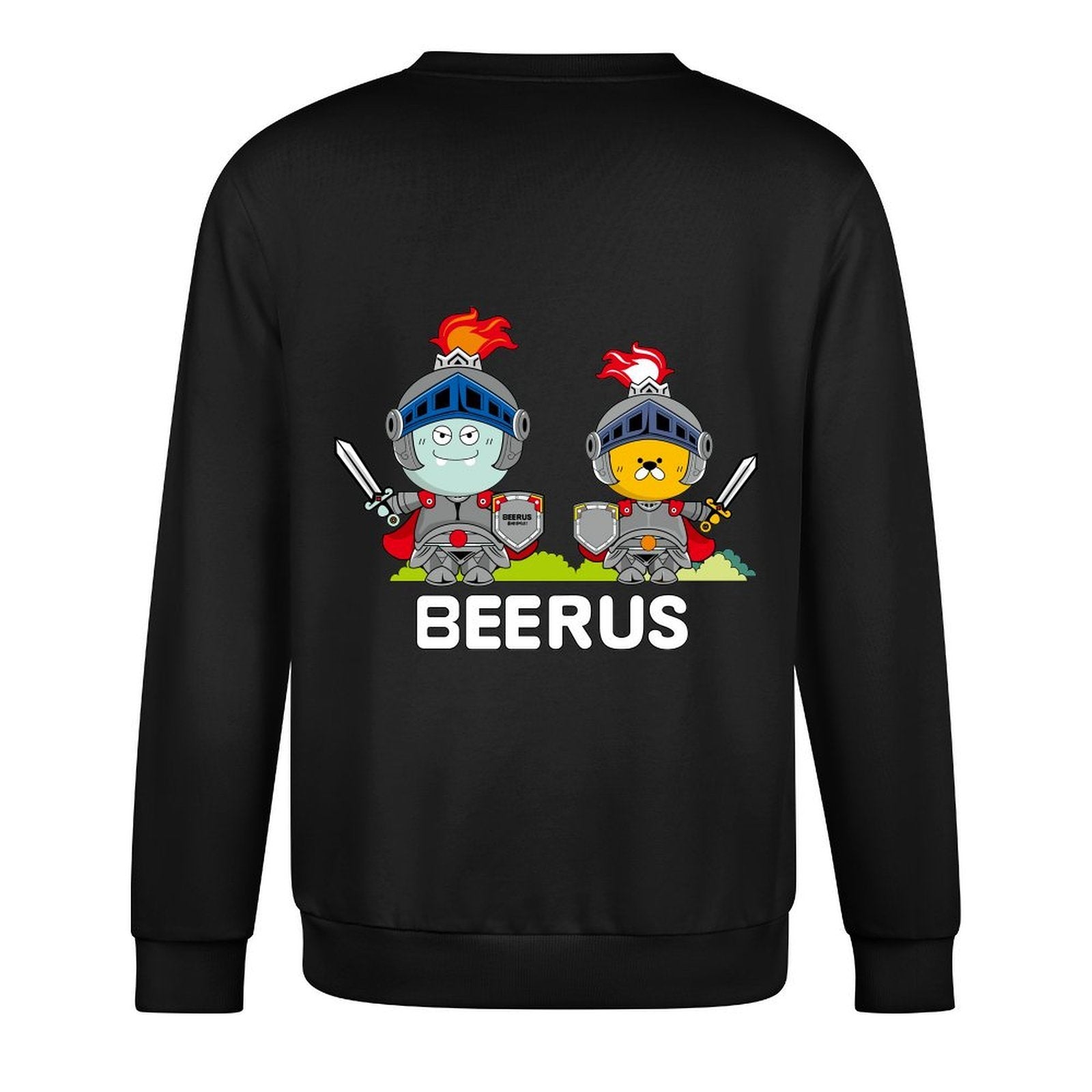 Long-sleeved crew neck sweatshirtPocket Tee Clean Edges Long Sleeve