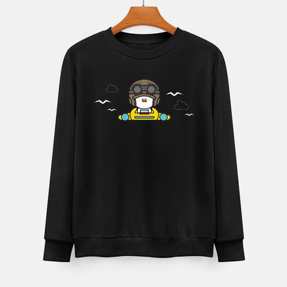 IPBR 250g Crew Neck Long Sleeve Sweatshirt Front GraphicCrew Neck Long Sleeve Sweatshirt4003845
