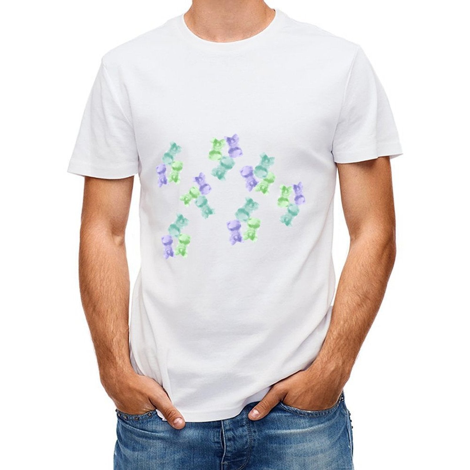 Inlex Bear T-shirtsBatch-Printed Eco / Sustainable T-Shirt