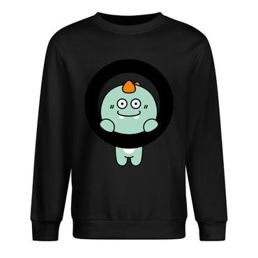 Front Patterned Long Sleeve TopSmoothWear Lifestyle