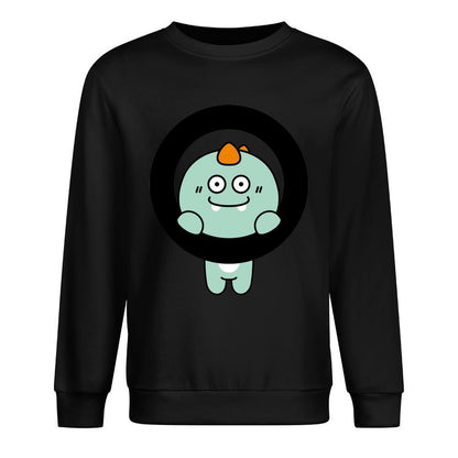 Front Patterned Long Sleeve TopSmoothWear Lifestyle