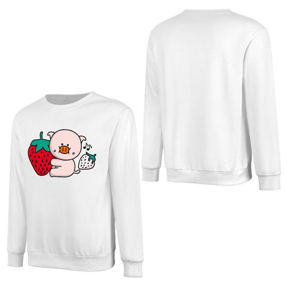 Front Patterned Long Sleeve TopEasy-Care Promotional