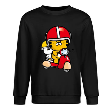 IPBR 250g Crew Neck Long Sleeve Sweatshirt Front GraphicCrew Neck Long Sleeve Sweatshirt4001385