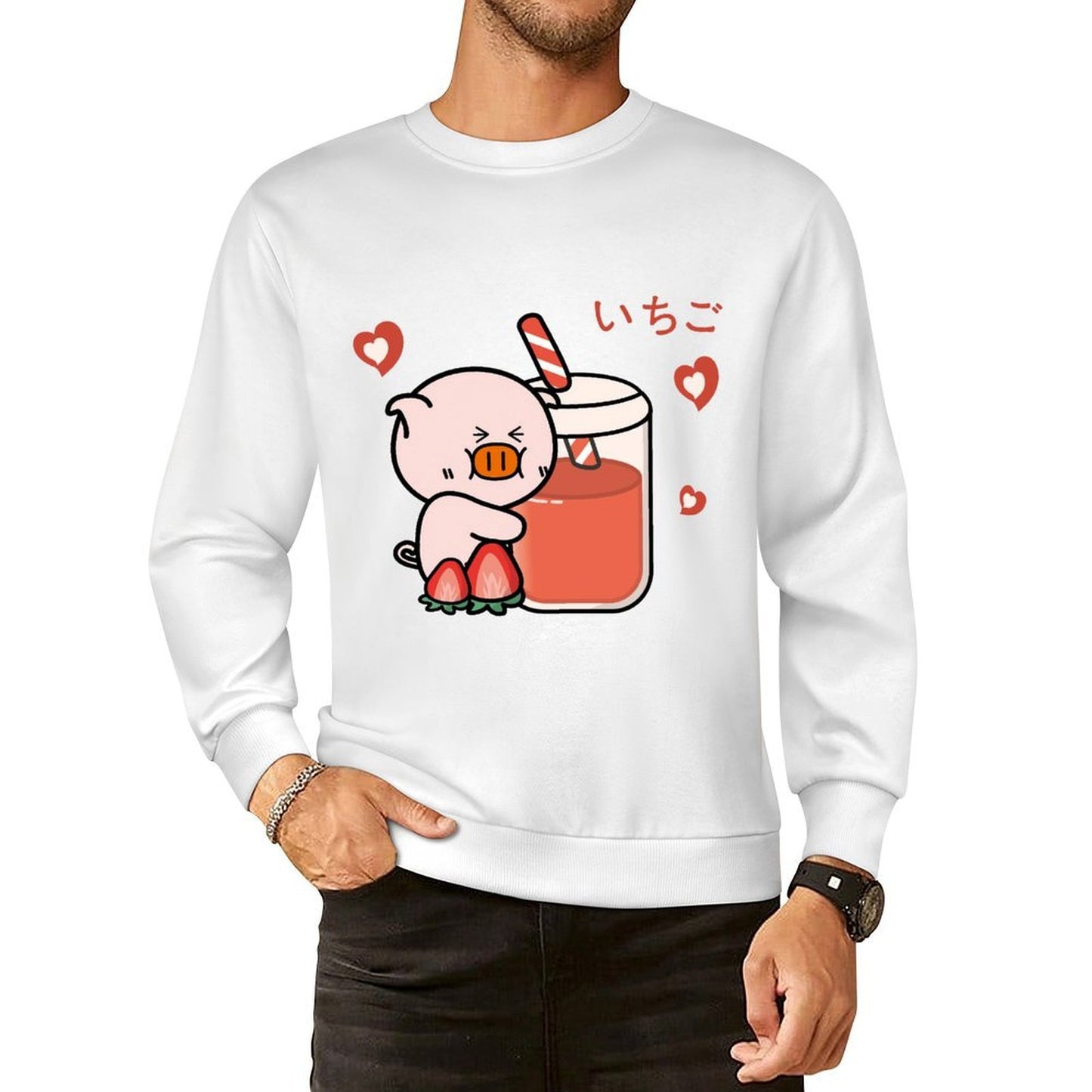 Front Patterned Long Sleeve TopEverydayFit ClassicLine