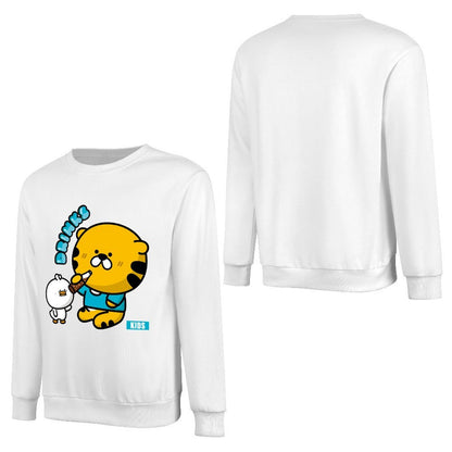 Front Patterned Long Sleeve TopSimpleFit Daily