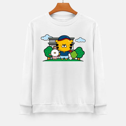 Front Patterned Long Sleeve TopPremium Finish Pure