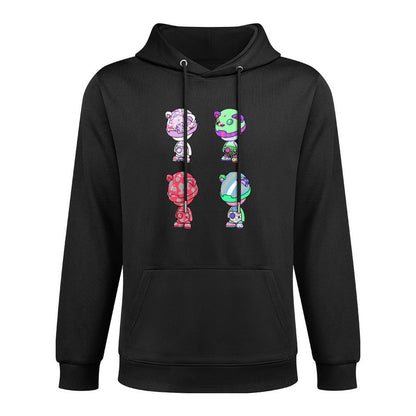 IPIB 250g Hooded Pocket Sweatshirt Front GraphicMen's Hooded  Sweatshirt6000073-3
