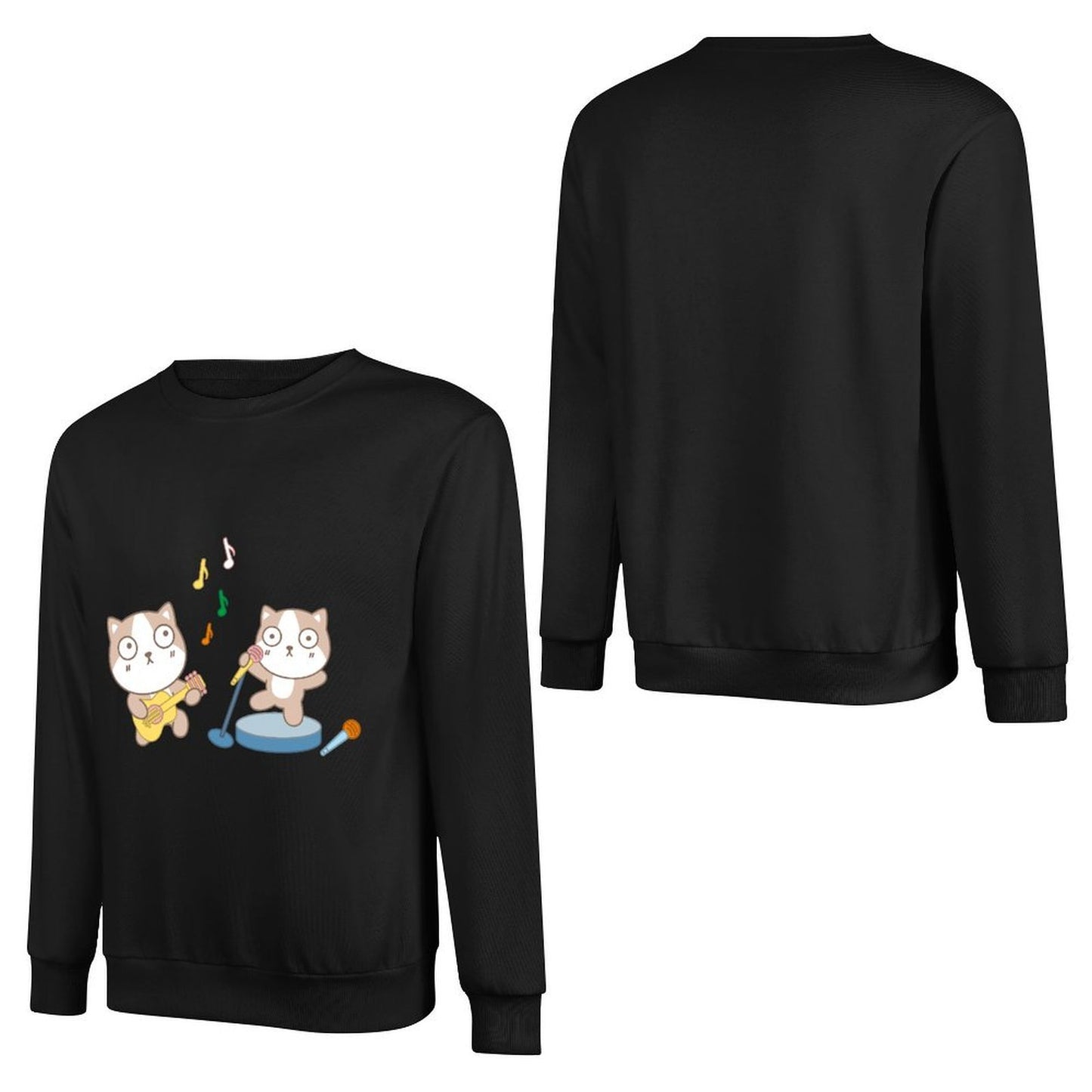 IPBR 250g Crew Neck Long Sleeve Sweatshirt Front GraphicCrew Neck Long Sleeve Sweatshirt4001497