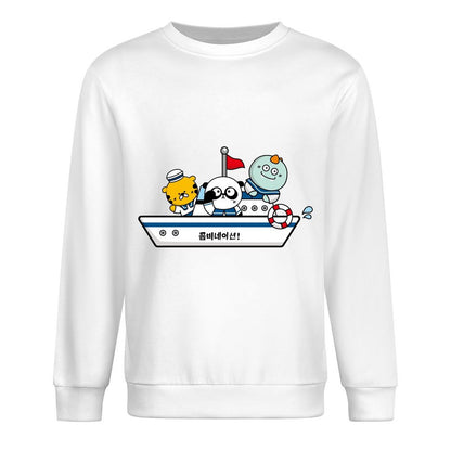 Front Patterned Long Sleeve TopClassic Strong