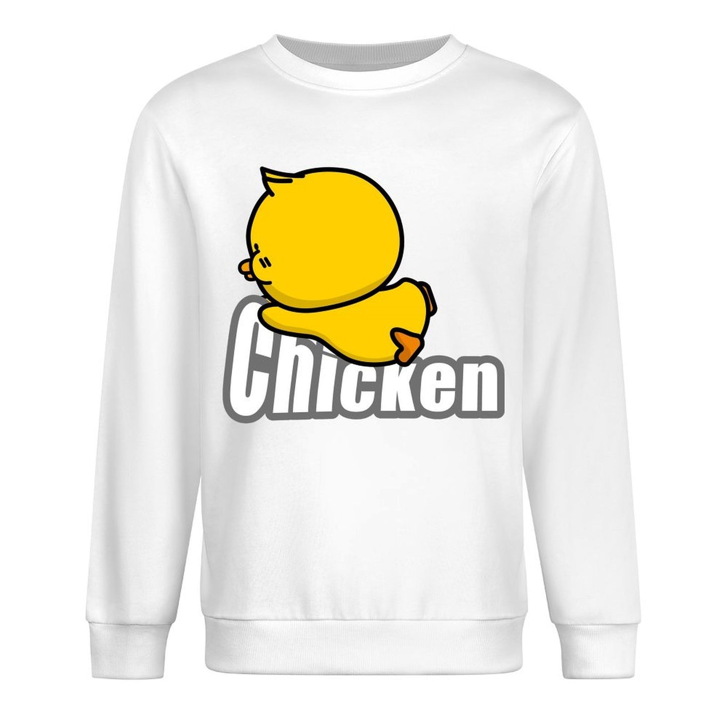 Front Patterned Long Sleeve TopStandard ClassicFit