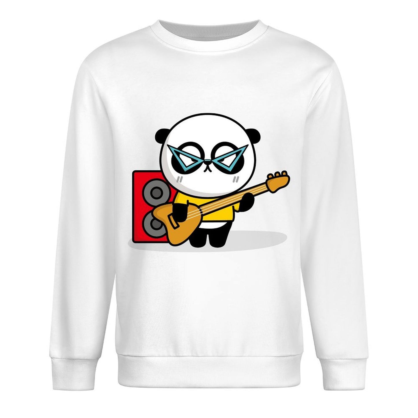 Front Patterned Long Sleeve TopSeamless Fade-Proof