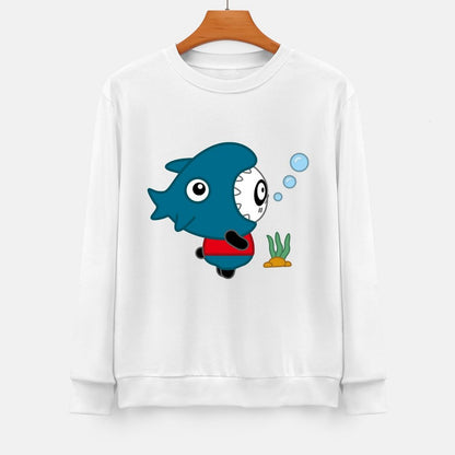 Front Patterned Long Sleeve TopStreetStyle Fade-Proof