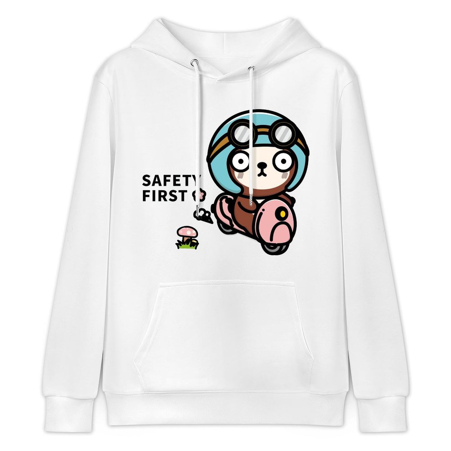 EverydayComfort StreetStyle Front Graphic Hoodies