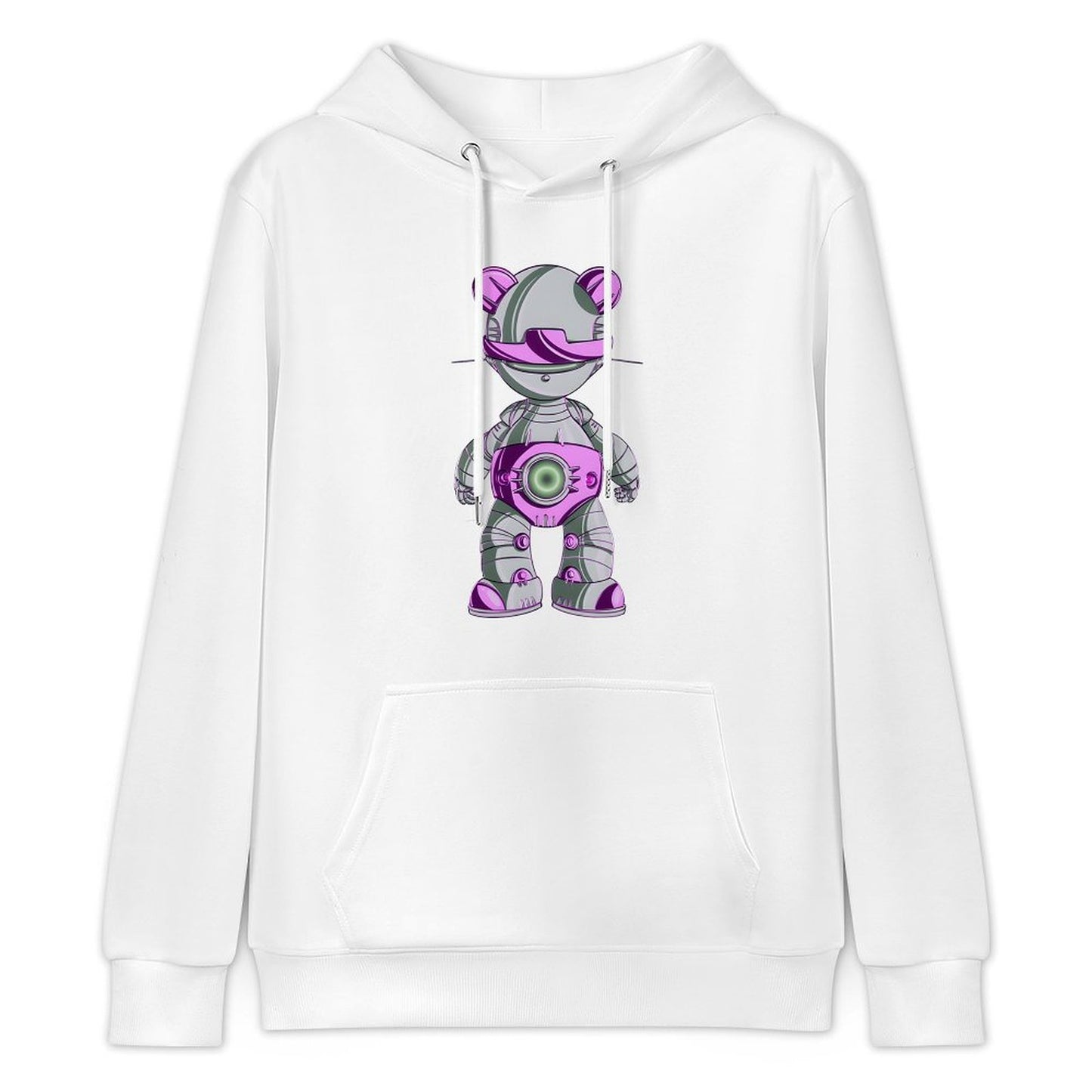 Hoodie Front PatternVintage Shrink-Resistant