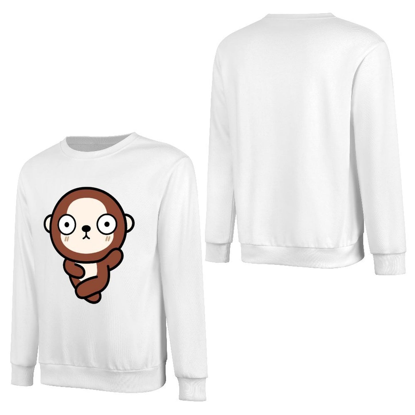 Front Patterned Long Sleeve TopYearRound Softstyle