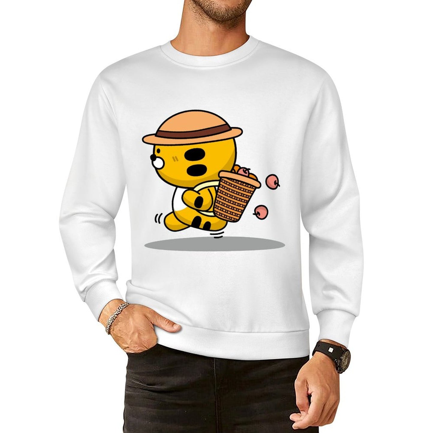 Front Patterned Long Sleeve TopModern TimelessStyle