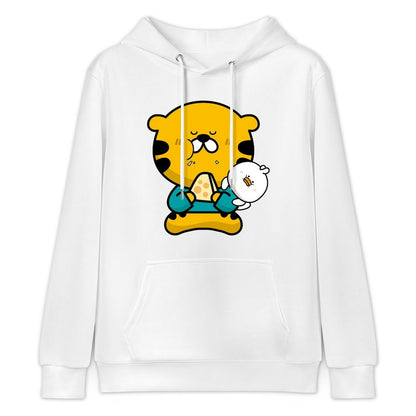 Timeless Relaxed Fit Front Graphic Hoodies