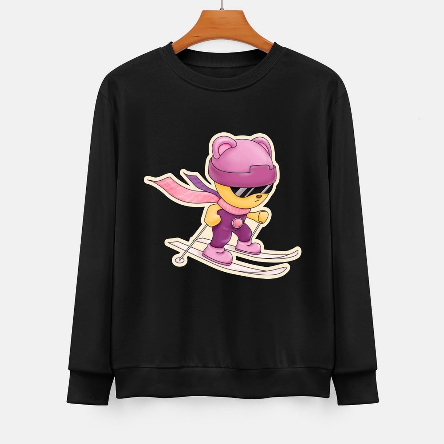 IPIB 250g Crew Neck Long Sleeve Sweatshirt Front GraphicCrew Neck Long Sleeve Sweatshirt6000049-2