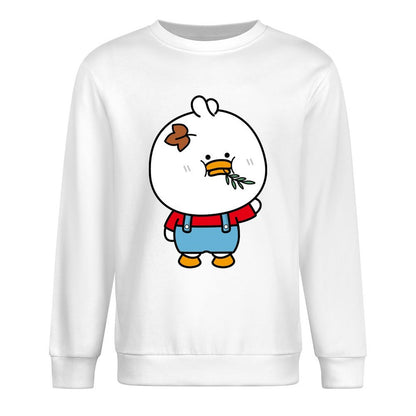 Front Patterned Long Sleeve TopCasual Promotional