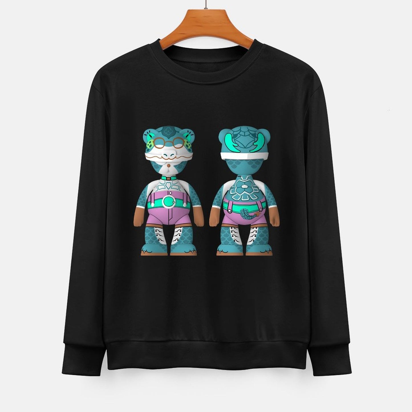 IPIB 250g Crew Neck Long Sleeve Sweatshirt Front GraphicCrew Neck Long Sleeve Sweatshirt6000075-3