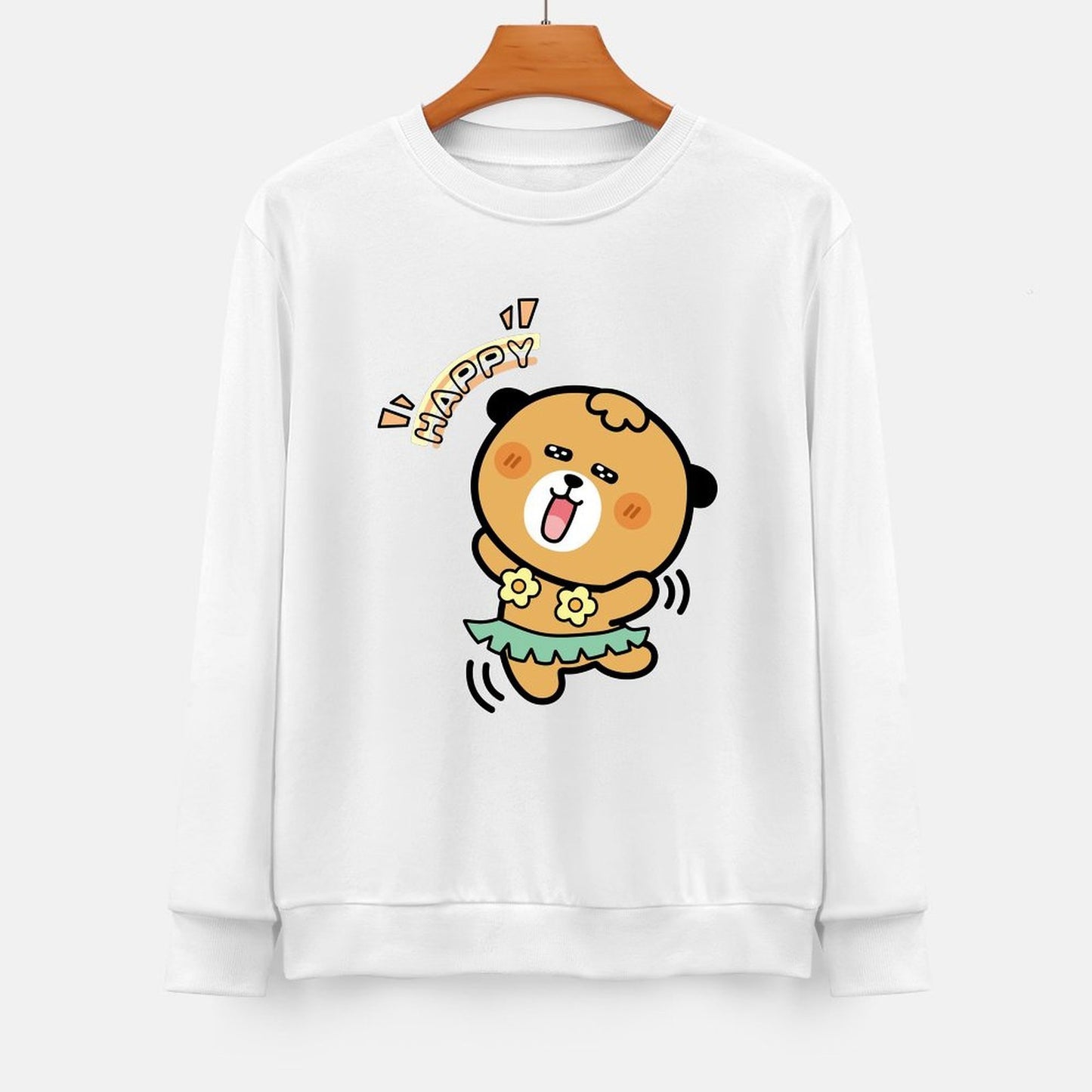 Front Patterned Long Sleeve TopTimelessStyle Edition