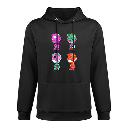 IPIB 250g Hooded Pocket Sweatshirt Front GraphicMen's Hooded  Sweatshirt6000074-3