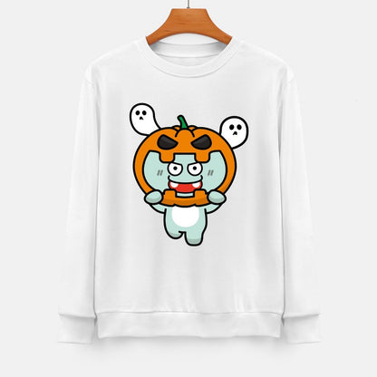 Front Patterned Long Sleeve TopNeutral Seamless