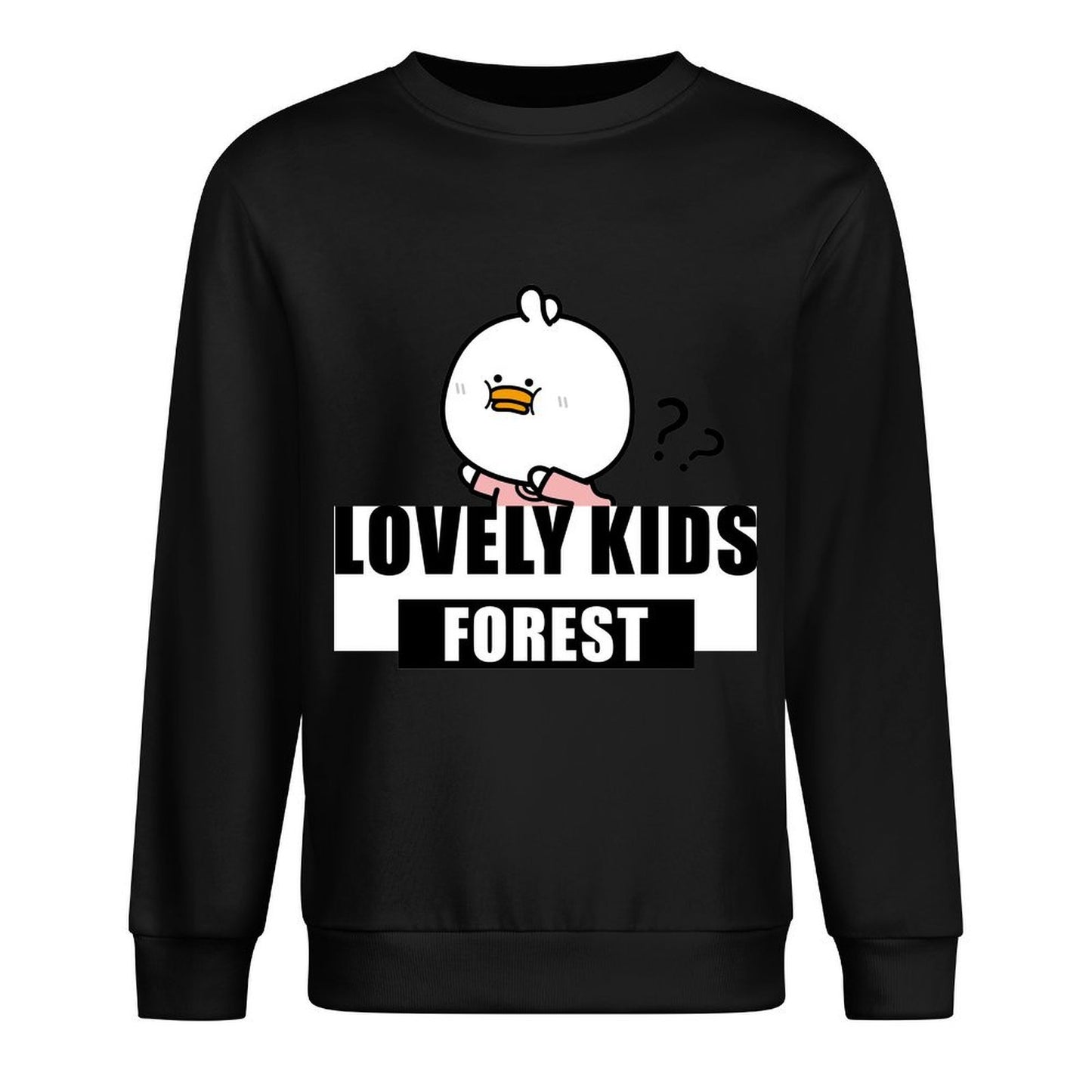 Front Patterned Long Sleeve TopMade-to-Order Printing