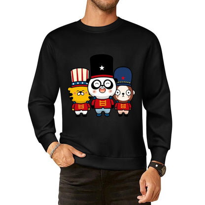 Front Patterned Long Sleeve TopSoftWear ModernFit