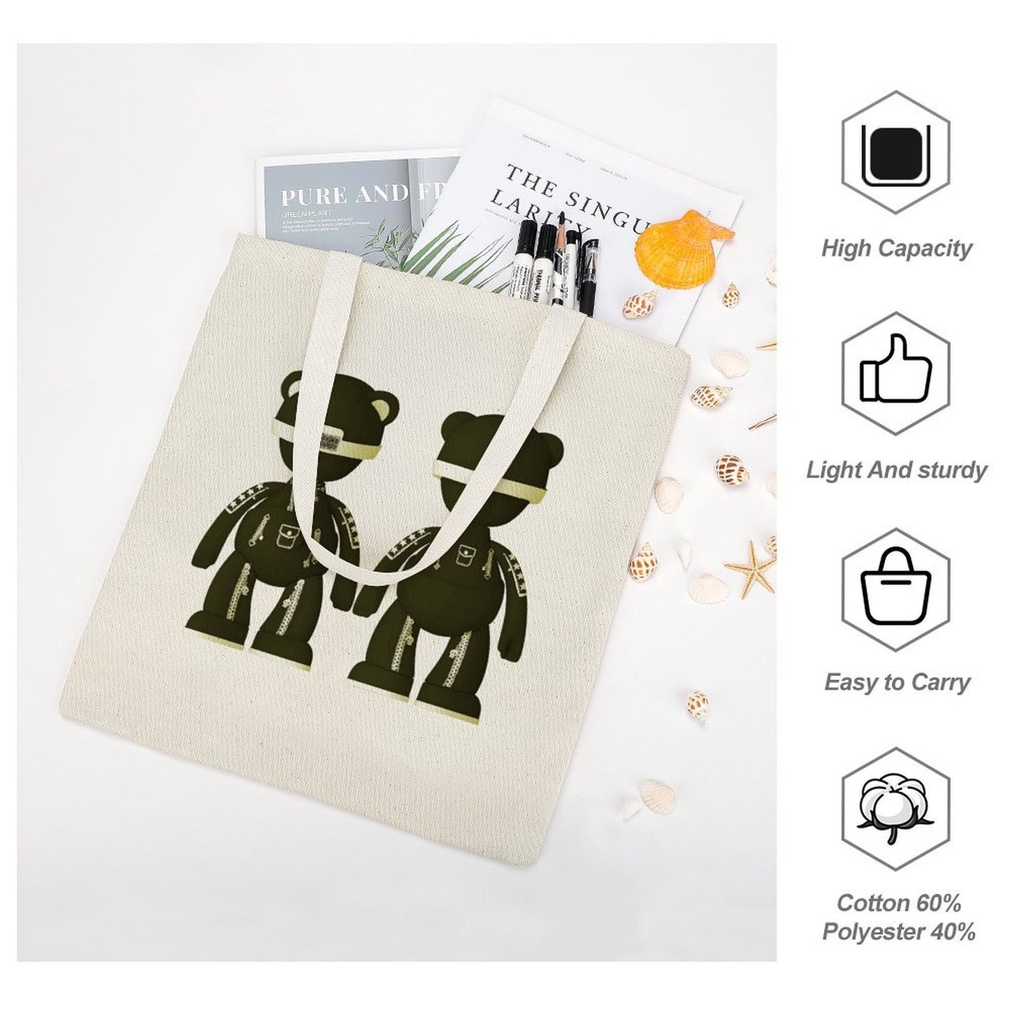 Spacious Canvas Bag