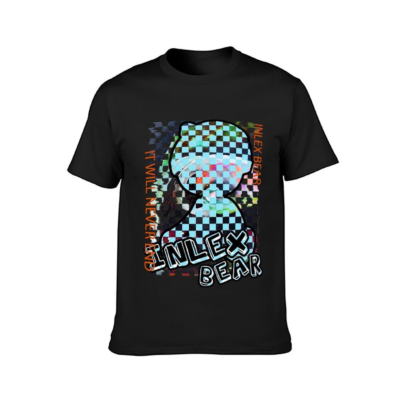 Inlex Bear T-shirtsSimple Fade-Resistant T-Shirt