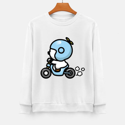 Front Patterned Long Sleeve TopBreathable Moisture-Wicking