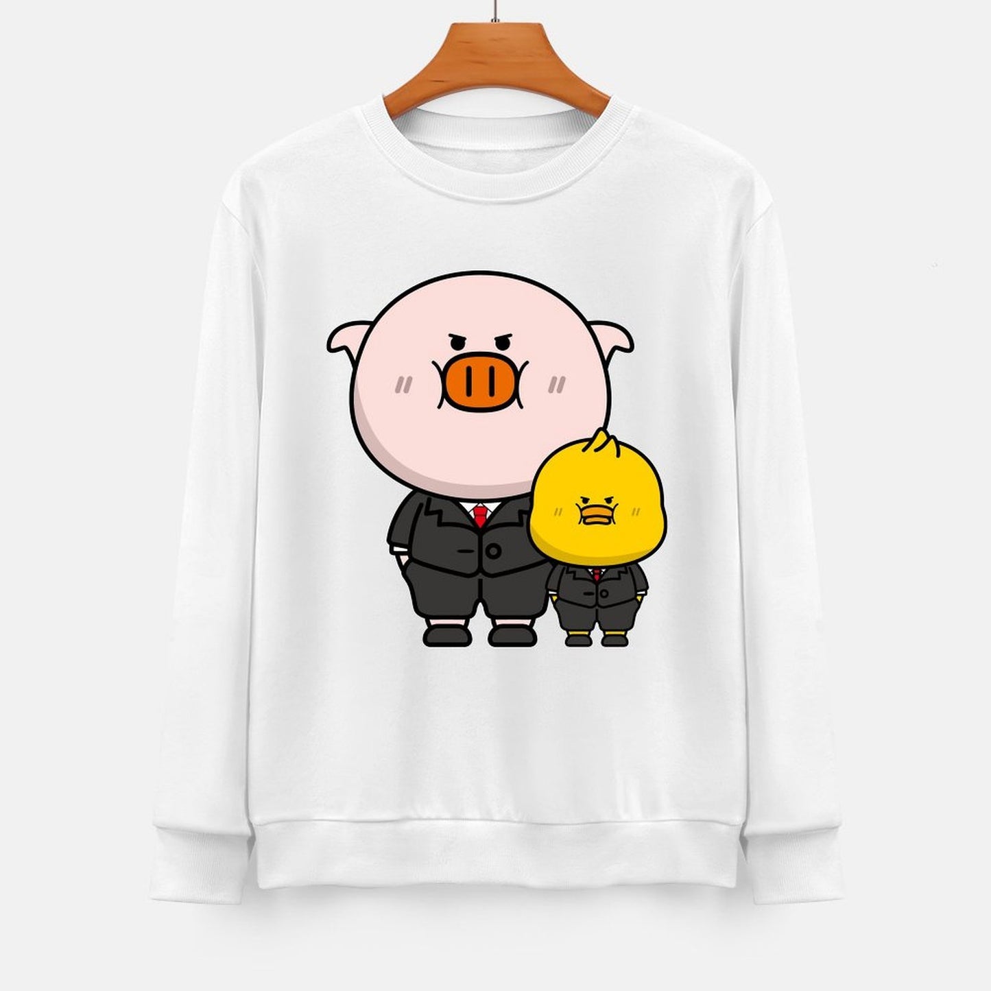 Front Patterned Long Sleeve TopTimelessStyle Pure