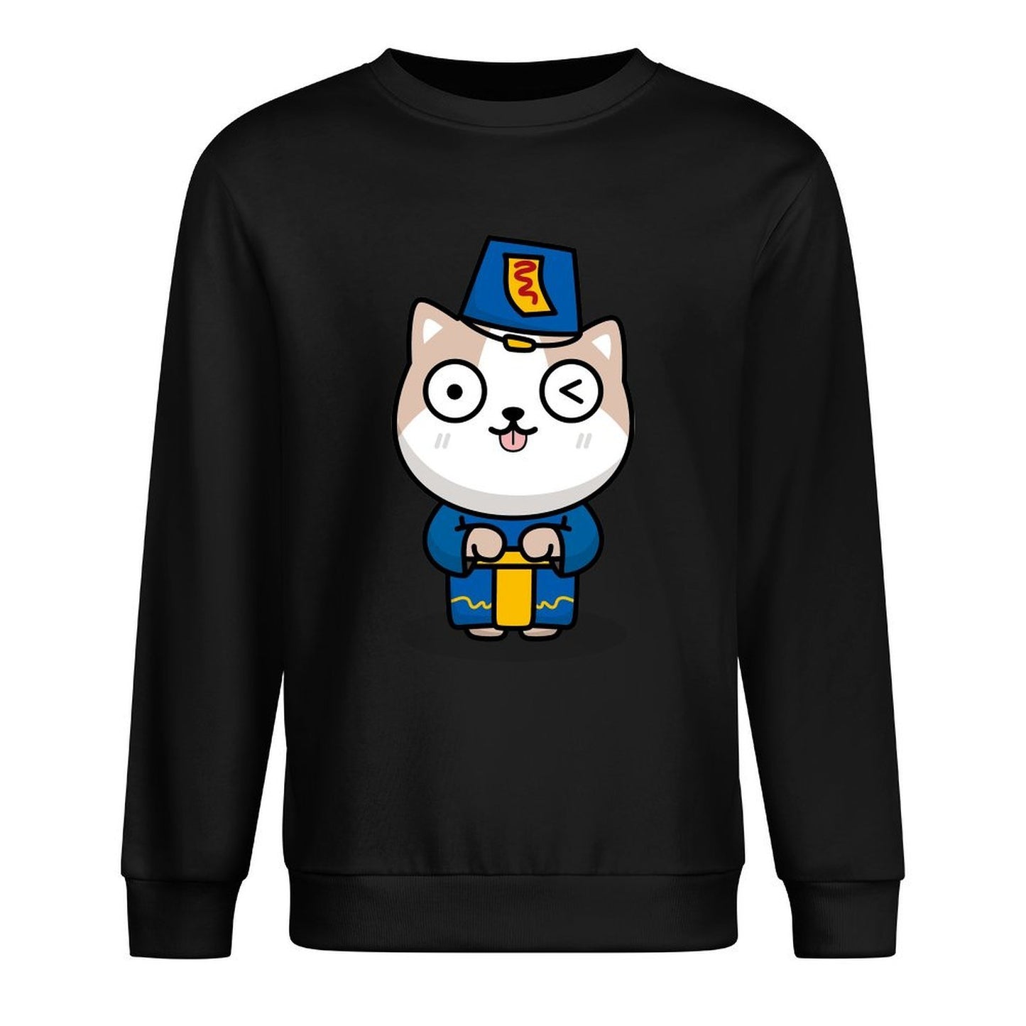 IPBR 250g Crew Neck Long Sleeve Sweatshirt Front GraphicCrew Neck Long Sleeve Sweatshirt4000112