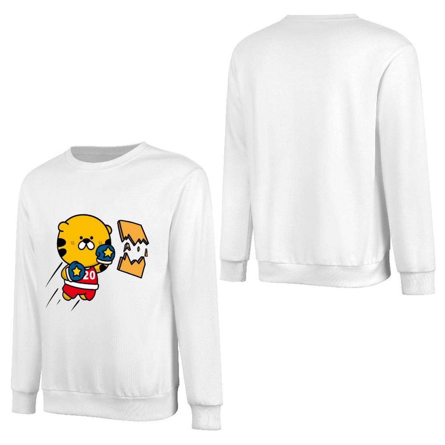 Front Patterned Long Sleeve TopTrueStyle CleanCut