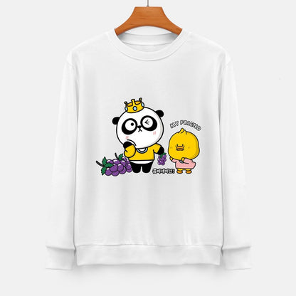 Front Patterned Long Sleeve TopWeekend On-Demand