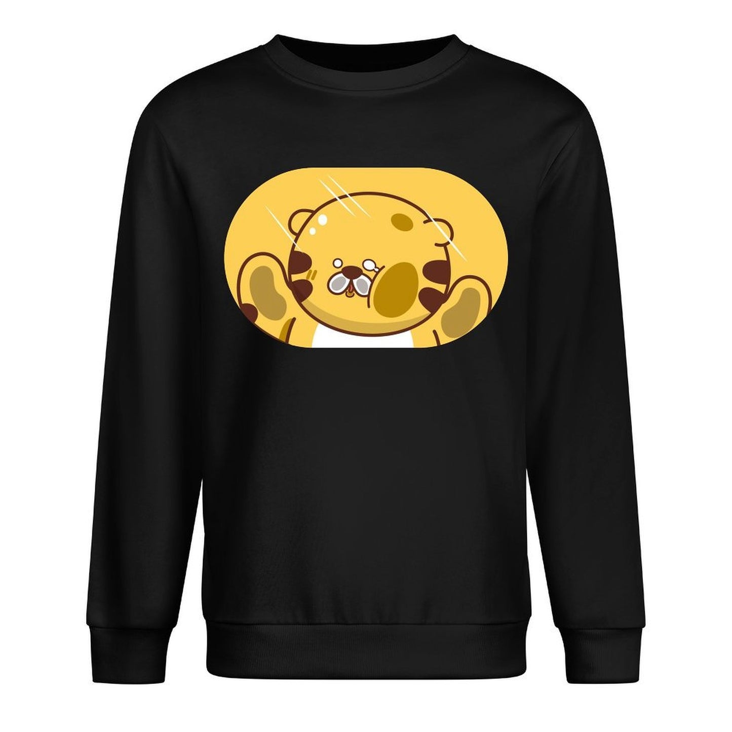 Front Patterned Long Sleeve TopEasyStyle High-Quality