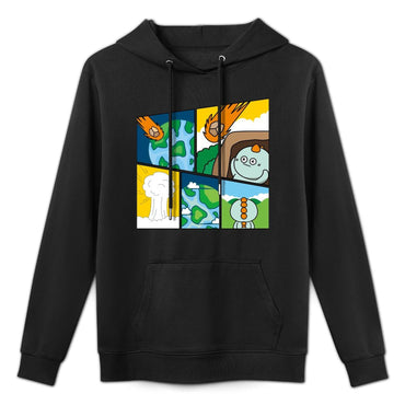 Indoor SmoothWear Front Graphic Hoodies