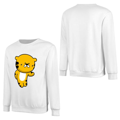 Front Patterned Long Sleeve TopComfortFit Sport