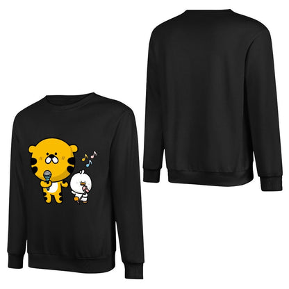 Front Patterned Long Sleeve TopClean LifestyleLine