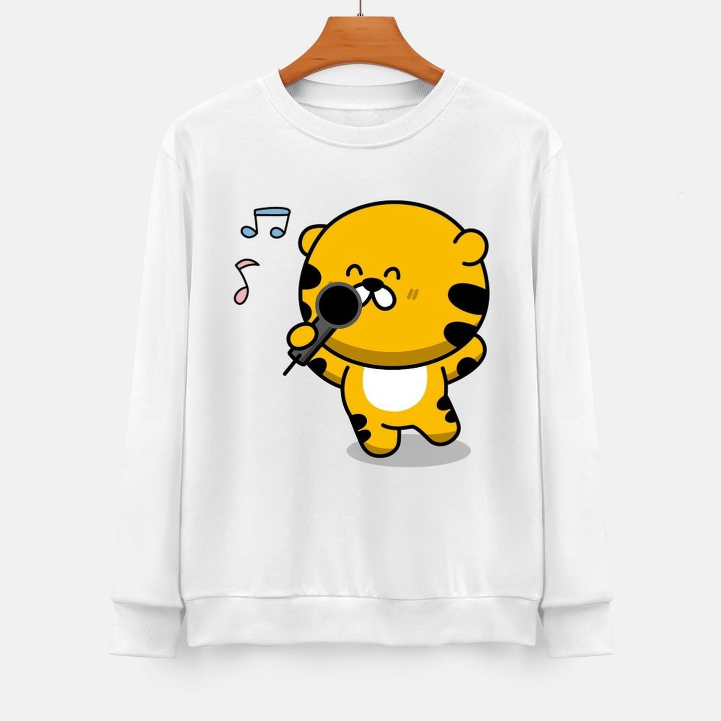 Front Patterned Long Sleeve TopMidweight LifestyleLine