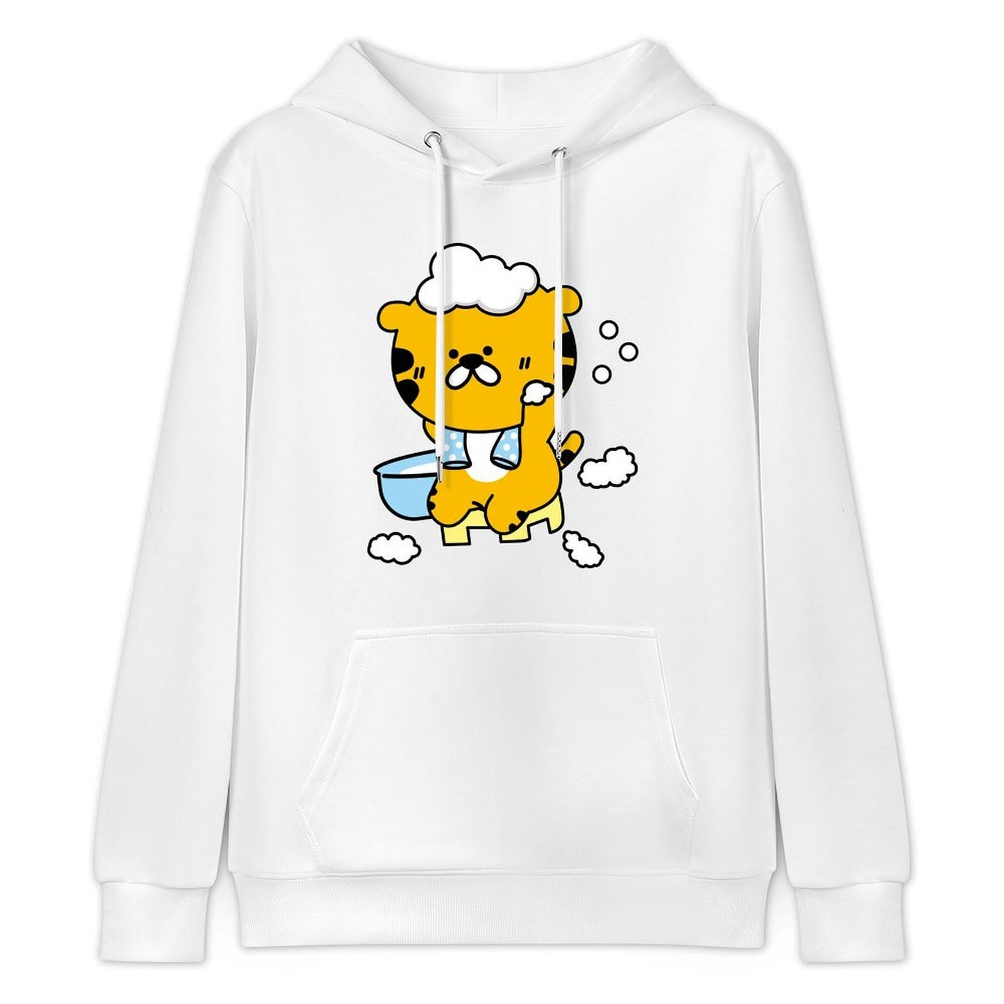 Recycled Minimal Front Graphic Hoodies