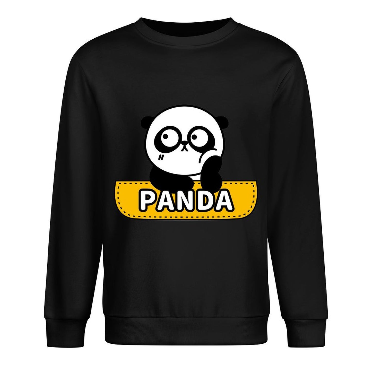 Front Patterned Long Sleeve TopSoftFeel ClassicFit