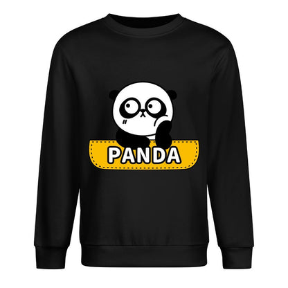 Front Patterned Long Sleeve TopSoftFeel ClassicFit