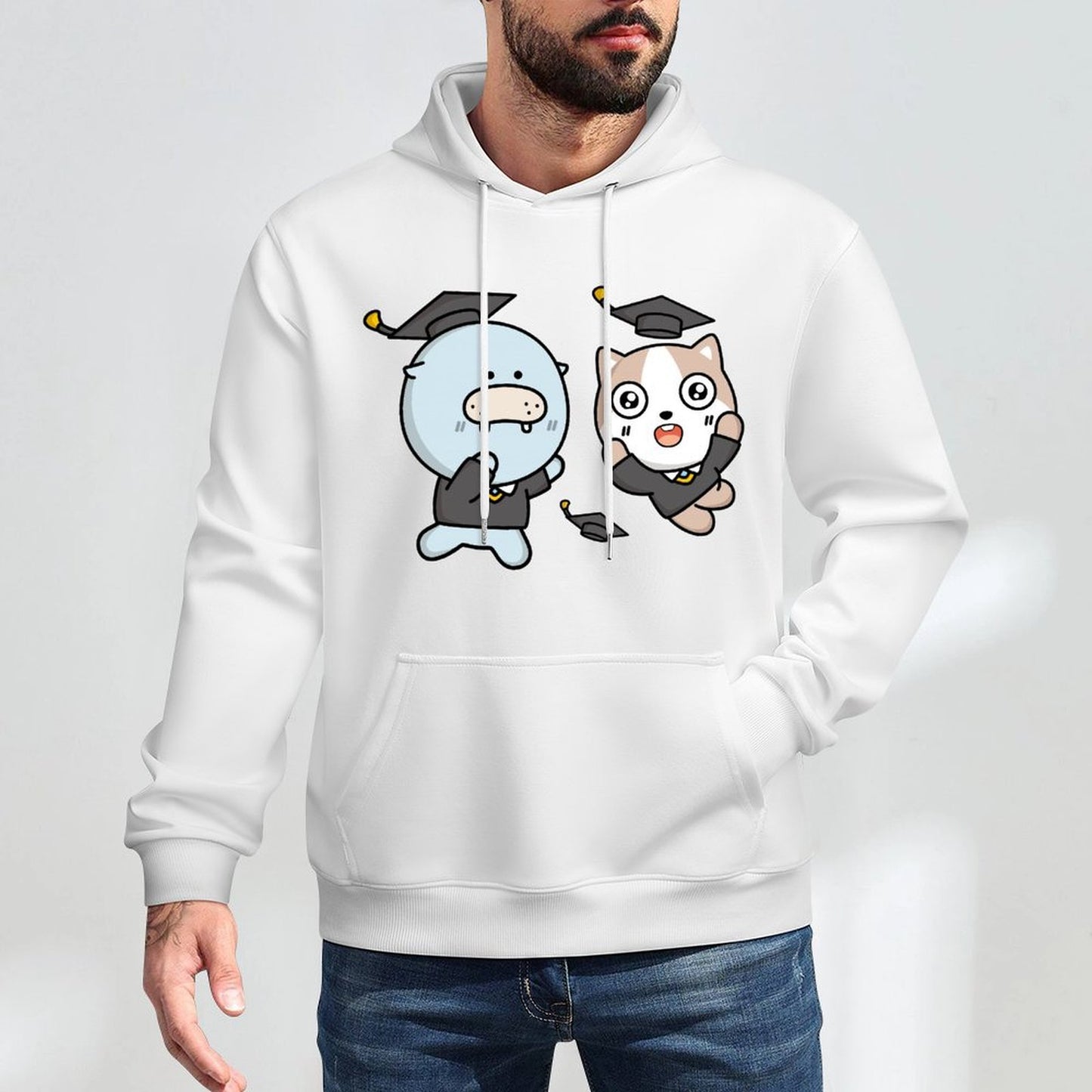 Street Classic Front Graphic Hoodies