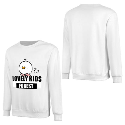 Front Patterned Long Sleeve TopMade-to-Order Printing