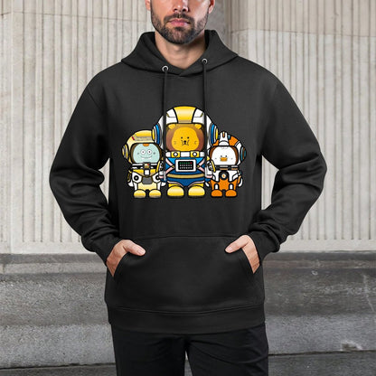 IPBR 250g Hooded Pocket Sweatshirt Front GraphicMen's Hooded  Sweatshirt4000380