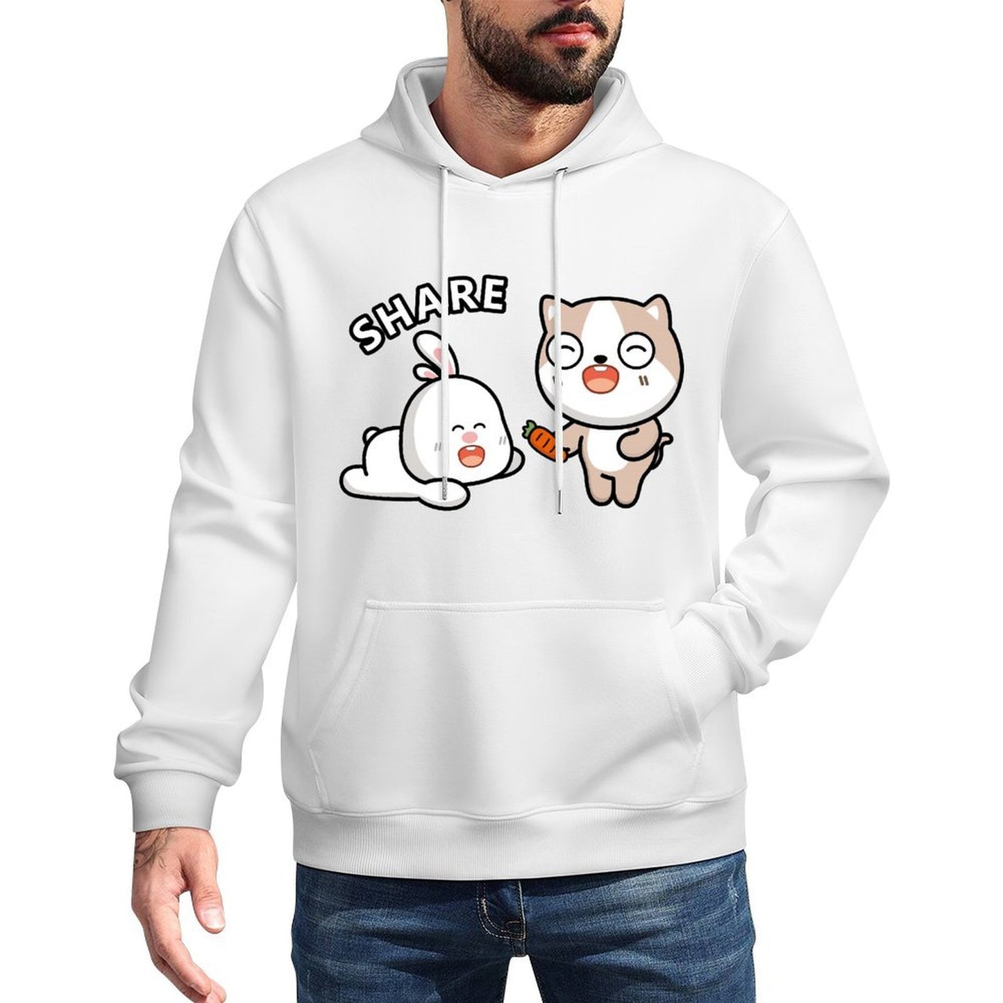 Oversized AllDay Front Graphic Hoodies