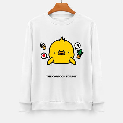 Front Patterned Long Sleeve TopSmooth Urban