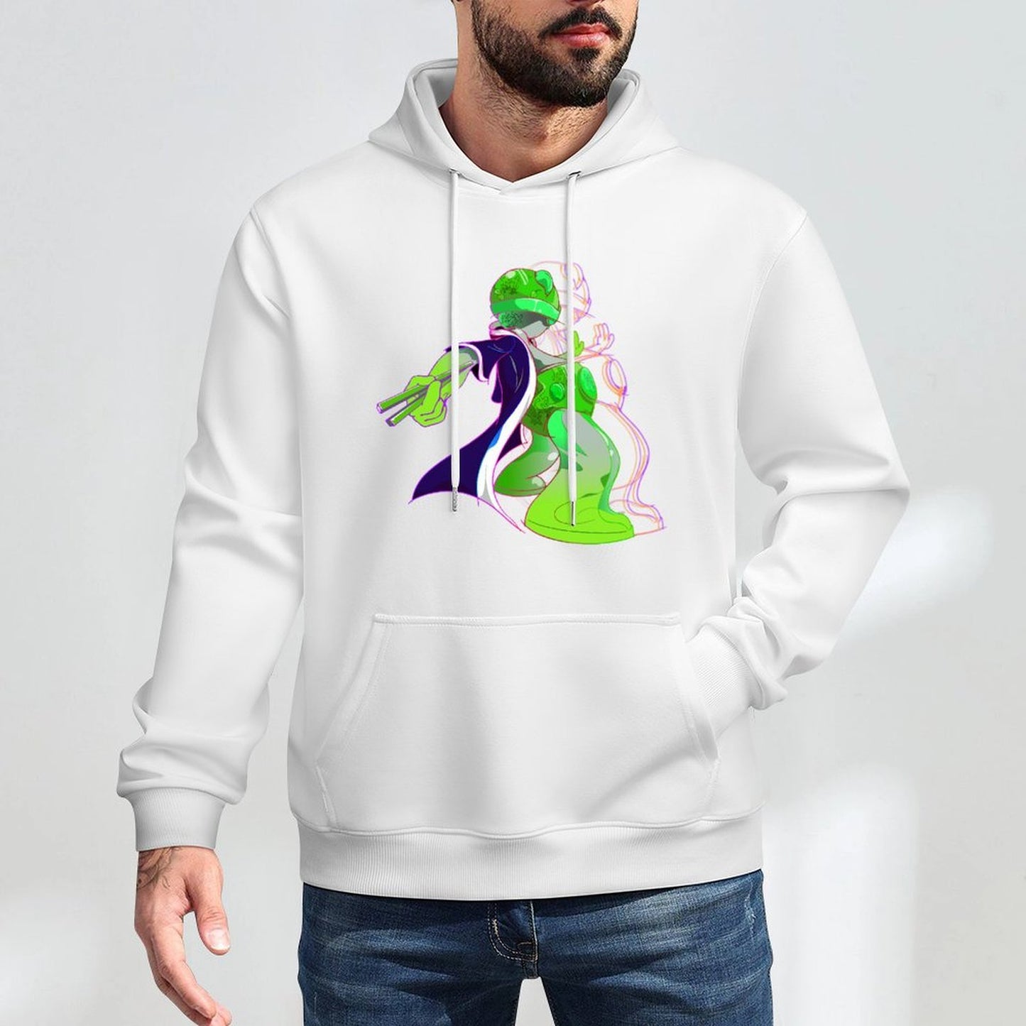 Hoodie Front PatternLong Lasting Printing